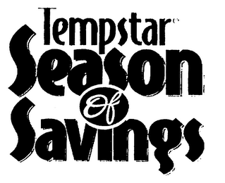 TEMPSTAR SEASON OF SAVINGS logo