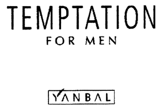 TEMPTATION FOR MEN YANBALN logo