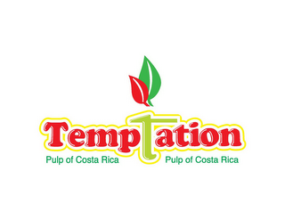 TEMPTATION PULP OF COSTA RICA PULP OF COSTA RICA logo