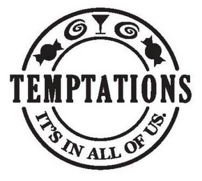 TEMPTATIONS IT'S IN ALL OF US logo