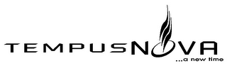 TEMPUS NOVA ...A NEW TIME logo