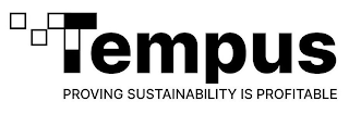 TEMPUS PROVING SUSTAINABILITY IS PROFITABLE logo