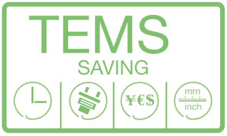 TEMS SAVING YES MM INCH logo