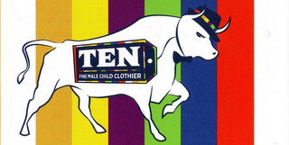 TEN FINE MALE CHILD CLOTHIER logo