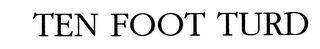 TEN FOOT TURD logo