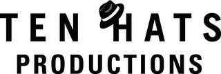 TEN HATS PRODUCTIONS logo