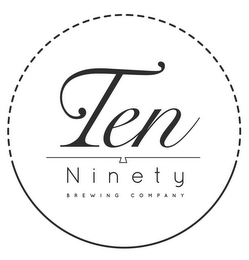 TEN NINETY BREWING COMPANY logo