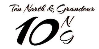 TEN NORTH & GRANDEUR 10 NG logo