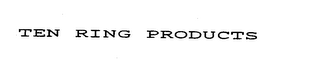 TEN RING PRODUCTS logo
