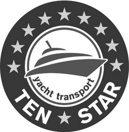 TEN STAR, YACHT TRANSPORT logo