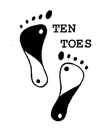 TEN TOES logo