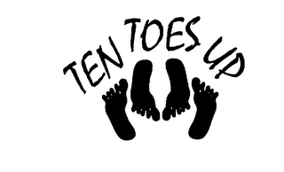 TEN TOES UP logo