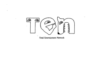 TEN TOTAL ENTERTAINMENT NETWORK logo