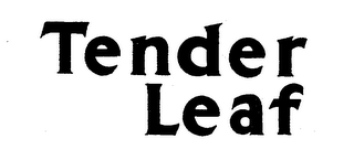 TENDER LEAF logo