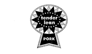 TENDER LEAN PORK logo