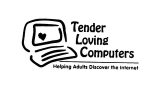 TENDER LOVING COMPUTERS HELPING ADULTS DISCOVER THE INTERNET logo