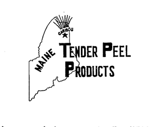 TENDER PEEL PRODUCTS CARIBOU MAINE logo