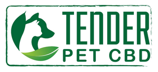 TENDER PET CBD logo
