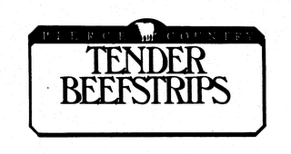 TENDER PORKSTRIPS PIERCE COUNTRY logo