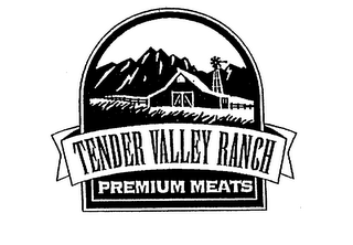 TENDER VALLEY RANCH PREMIUM MEATS logo