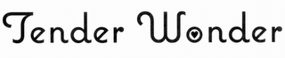 TENDER WONDER logo