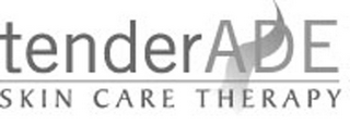 TENDERADE SKIN CARE THERAPY logo