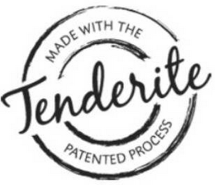 TENDERITE MADE WITH THE PATENTED PROCESS logo