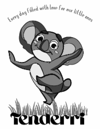 TENDERRI EVERY DAY FILLED WITH LOVE FOR OUR LITTLE ONES logo