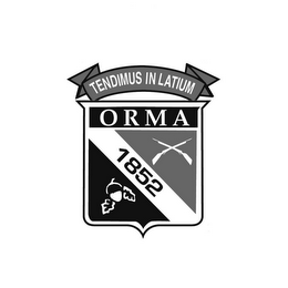 TENDIMUS IN LATIUM ORMA 1852 logo