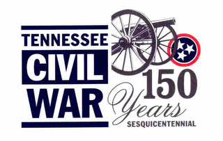 TENNESSEE CIVIL WAR 150 YEARS SESQUICENTENNIAL logo