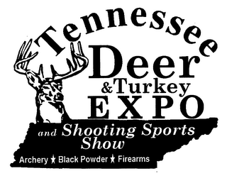 TENNESSEE DEER & TURKEY EXPO AND SHOOTING SPORTS SHOW ARCHERY BLACK POWDER FIREARMS logo