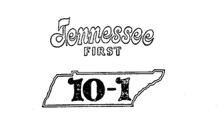 TENNESSEE FIRST 10-1 logo