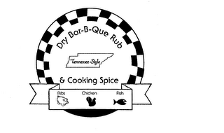 TENNESSEE STYLE DRY BAR-B-QUE RUB & COOKING SPICE RIBS CHICKEN FISH logo