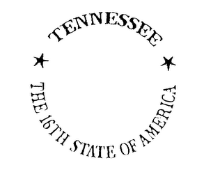 TENNESSEE THE 16TH STATE OF AMERICA logo