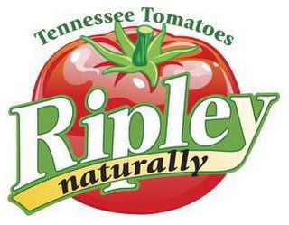 TENNESSEE TOMATOES RIPLEY NATURALLY logo