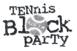 TENNIS BLOCK PARTY USTA logo