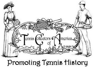 TENNIS COLLECTORS OF AMERICA/PROMOTING TENNIS HISTORY logo