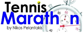 TENNIS MARATHON BY NIKOS PELANTAKIS logo