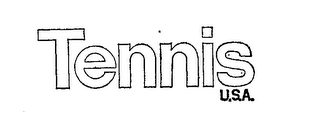 TENNIS U.S.A. logo