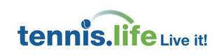 TENNIS.LIFE LIVE IT! logo