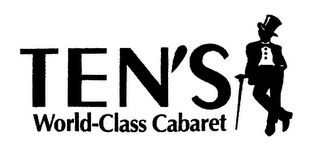 TEN'S WORLD-CLASS CABARET logo