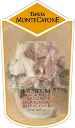 TENUTA MONTECATONE TMC MUSEUM SANGIOVESE CABERNET SAUVIGNON RUBICONE ESTATE BOTTLED logo