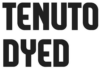 TENUTO DYED logo