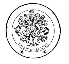 TENVES GRANDIA PALAIS DU LOUVRE logo
