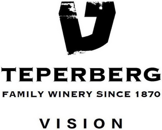 TEPERBERG FAMILY WINERY SINCE 1870 VISION logo