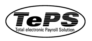 TEPS TOTAL ELECTRONIC PAYROLL SOLUTIONS logo
