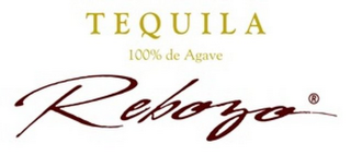 TEQUILA 100% DE AGAVE REBOZO logo