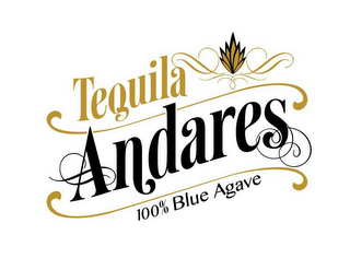 TEQUILA ANDARES 100% BLUE AGAVE logo