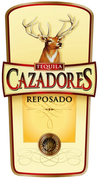 TEQUILA CAZADORES REPOSADO ENVASADO DE ORIGEN 100% DE AGAVE logo