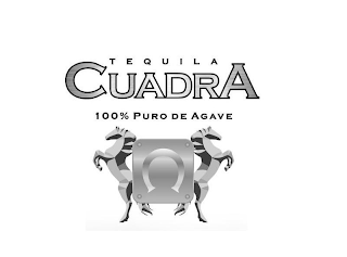 TEQUILA CUADRA 100% PURO DE AGAVE logo
